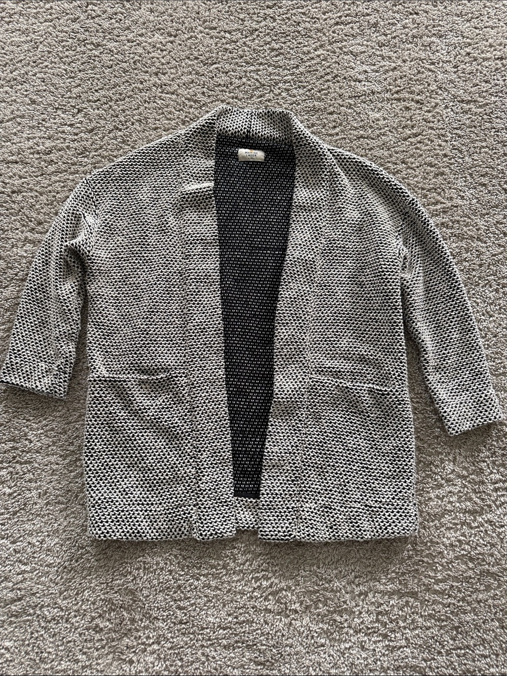 Marine Layer Blazer knit jacket XS